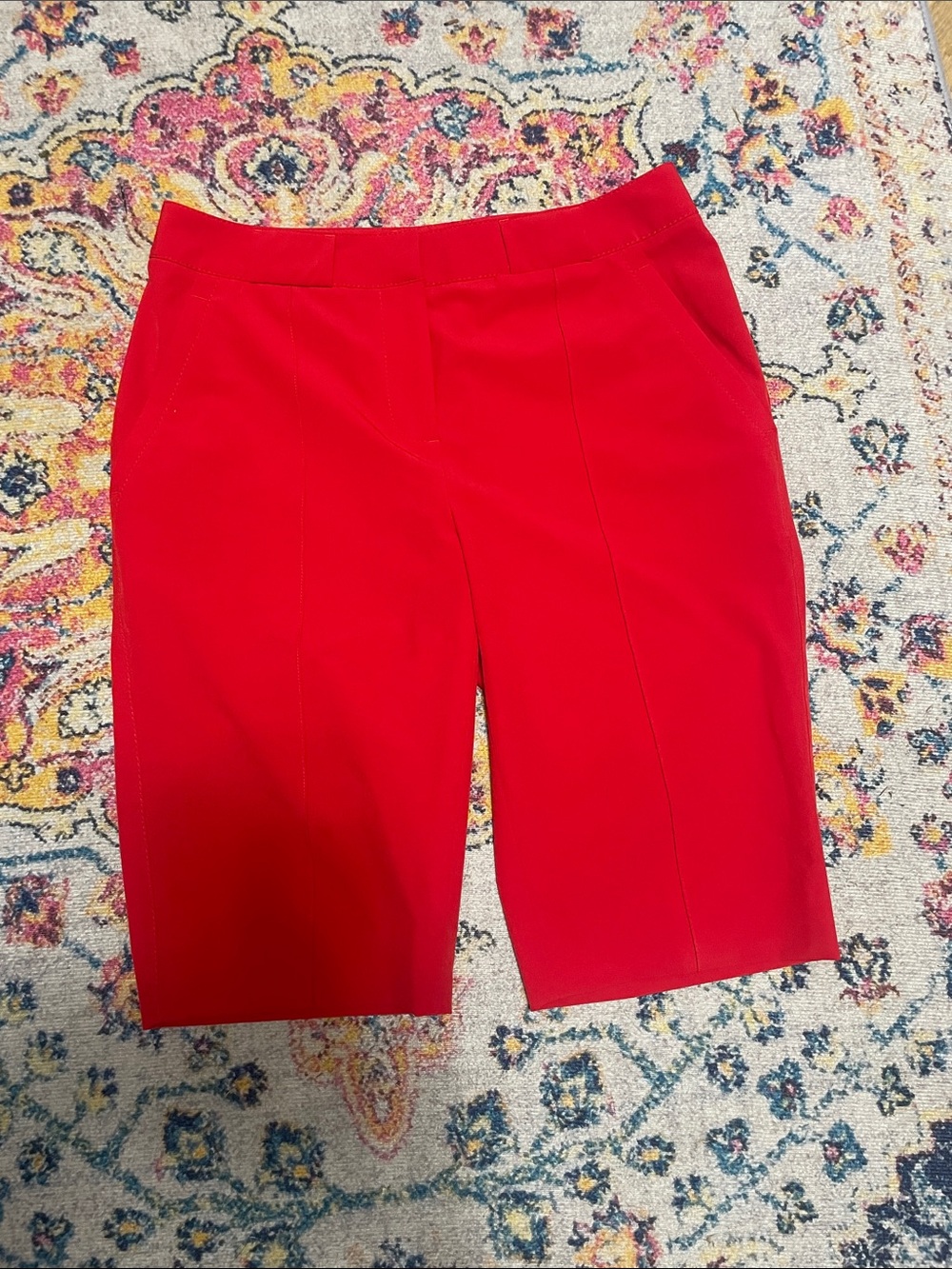 Cutter & Buck Red Women's Bermuda Shorts